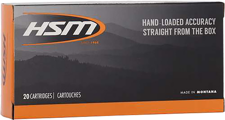 HSM  -  .45-70 Government 300 Grain - JHP - Flat Nose  - 20RD Box