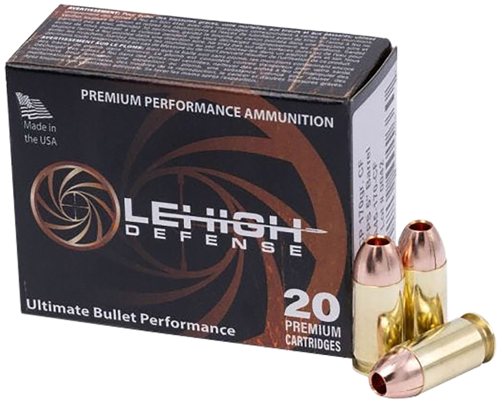 Wilson Combat Lehigh Defense CF .45 ACP 170 Grain Fluid Transfer Monolithic  -  20RD Box