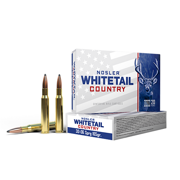 Nosler Whitetail Country, Nos 40125 Wca  30-06sprg 165g Sb Sp  20/10