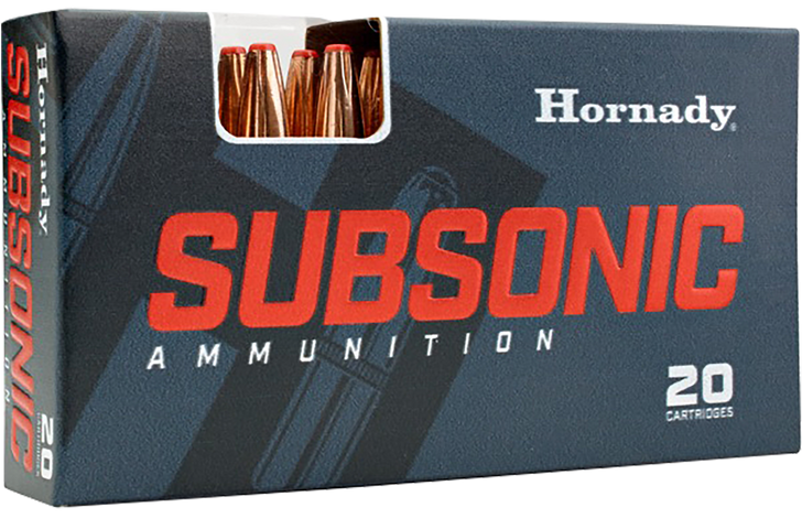 Hornady Subsonic .338 ARC 307 Grain Subsonic EXpanding Rifle Ammo - 20RD Box - 82272