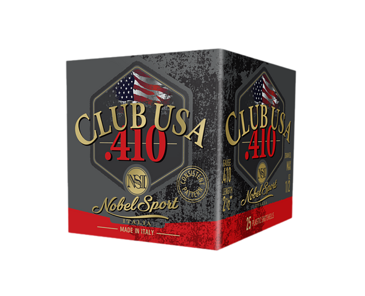 Nobel Club USA 410 Gauge 2-1/2in #9 1/2oz Target Shotshells - 25RD Box
