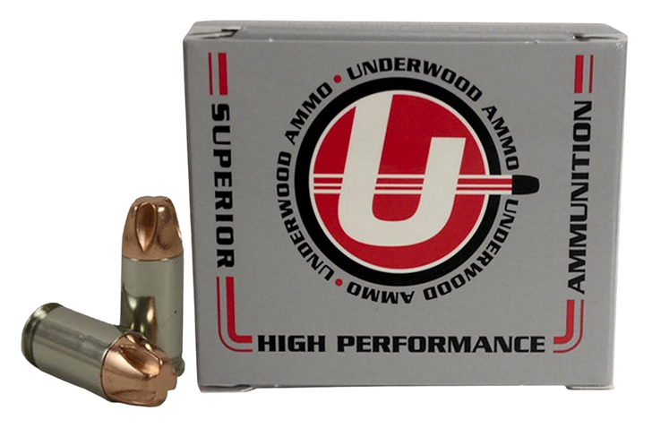 Underwood Ammo .380 ACP 90 Grain Solid Monolithic - Nickel Brass - 20RD Box