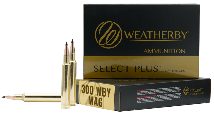 Weatherby Select Plus - 300 Weatherby Mag 180 Gr Barnes Tipped TSX - 20RD Box