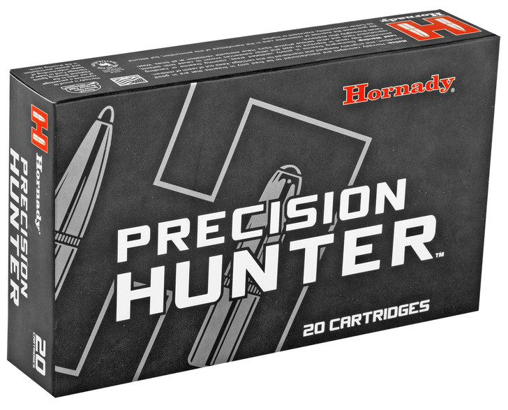 Hornady Precision Hunter .257 Weatherby Magnum 110 Grain Extremely Low Drag - EXpanding Brass Cased - Rifle Ammo - 20RD Box - 81364