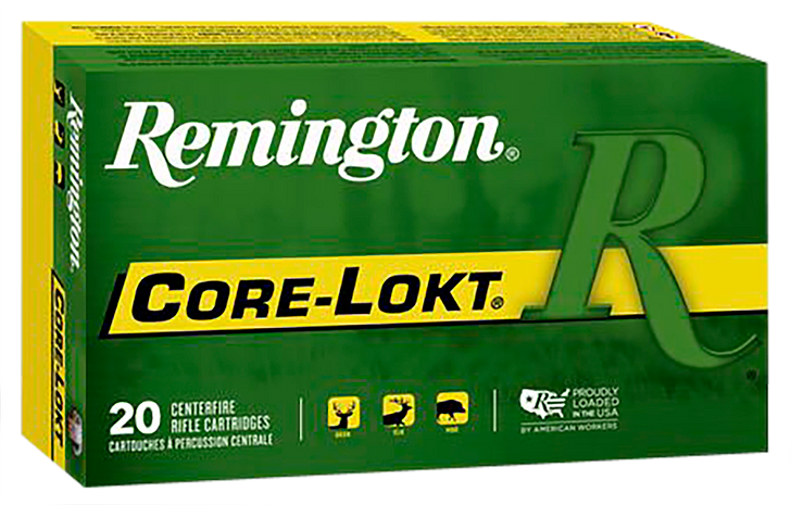 Remington Core-Lokt .300 Winchester Magnum 180 Grain Core-Lokt Pointed Soft Point - Rifle Ammo - 20RD Box - 29497