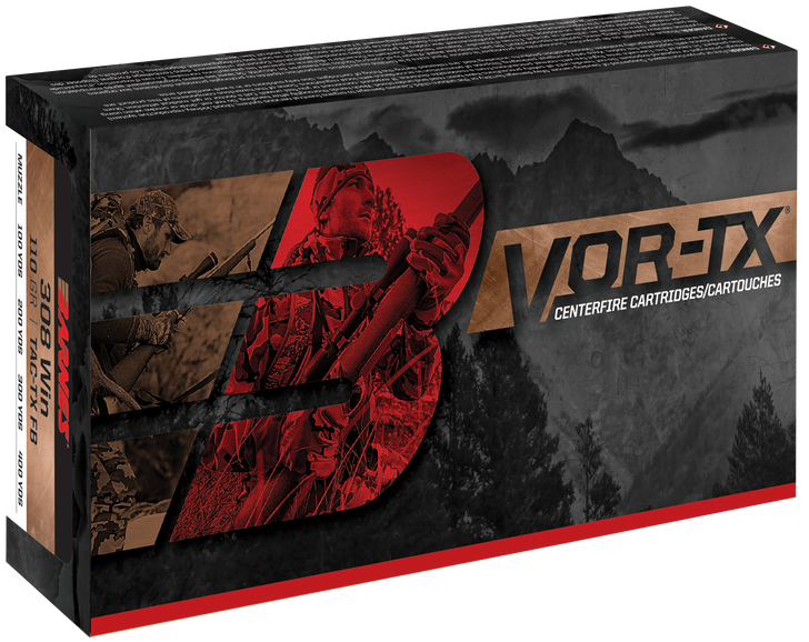 Barnes VOR-TX  .270 Winchester 130 Grain TTSX Boat Tail - Rifle Ammo - 20RD Box - 21524