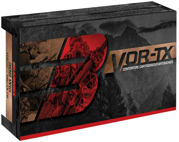 Barnes VOR-TX  .300 Winchester Short Magnum - TTSX Boat Tail - 165 Grain - 20RD Box - 21536