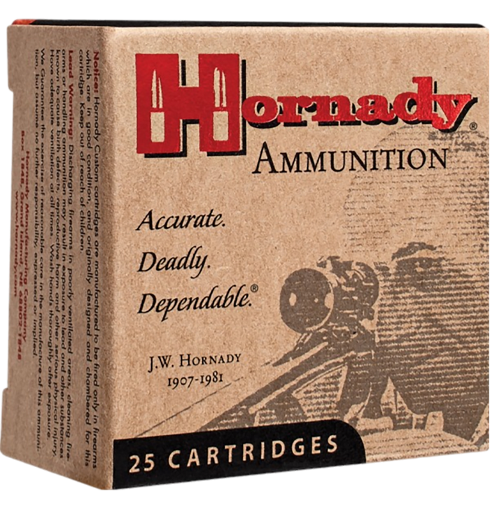 Hornady Custom 10mm Auto 155 Grain EXtreme Terminal Performance Brass Cased  -  Pistol Ammo  -  20RD Box - 9122