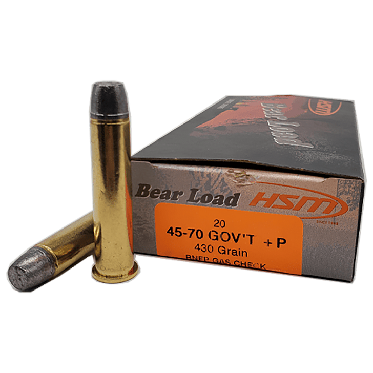 HSM - Bear Load - .45-70 GOVT - 430 Gr RNFP 20RD Box