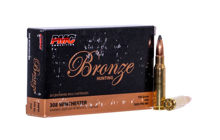 PMC  -  .308 Winchester 150 Grain Pointed Soft Point  - 20RD Box - 308SP