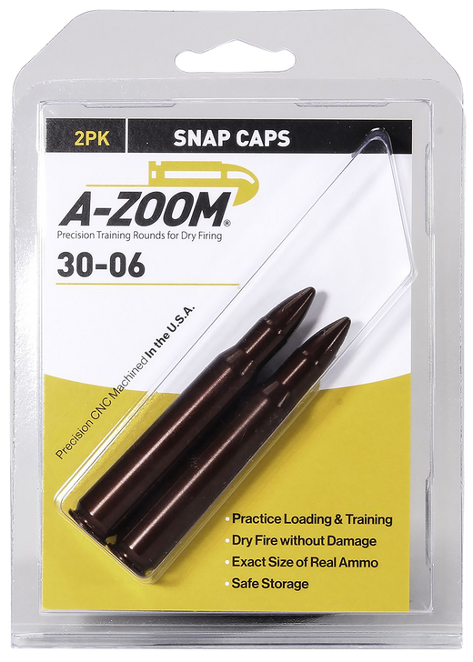 A-Zoom Rifle Snap Caps - .30-06 Springfield - Pack of 2 - 12227