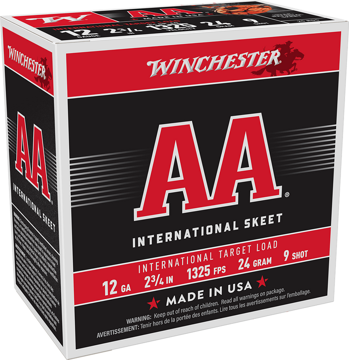 Winchester AA 12 Gauge 24 G 2.75in - Shotgun Ammo - 25RD Box - AANL129