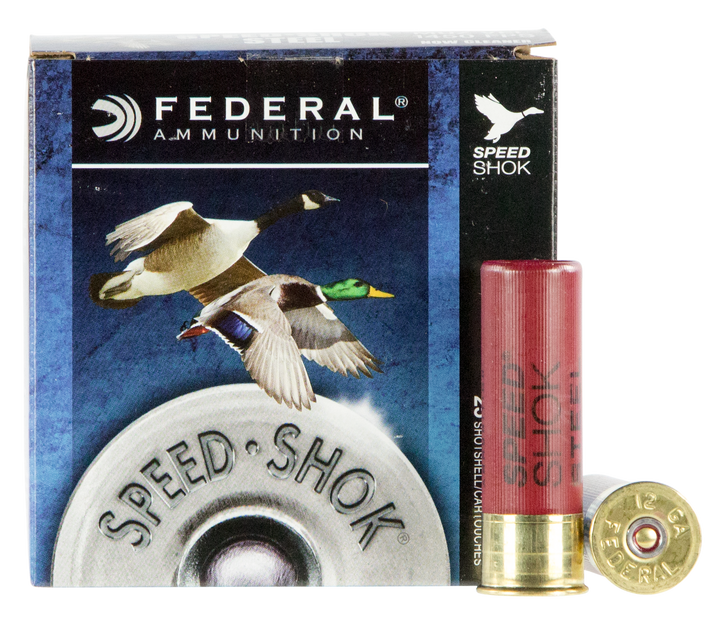Federal Speed Shok 12 Gauge 1 1/4oz Speed Shok - Shotgun Ammo - 4 Shot - 25RD Box - WF142 4