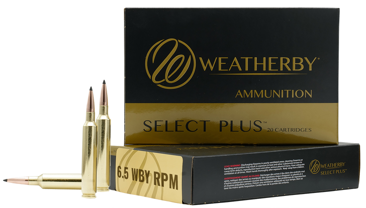 Weatherby Select Plus, Wthby B65rpm127lrx 6.5wby Rpm 127 Barnes Lrx 20/10