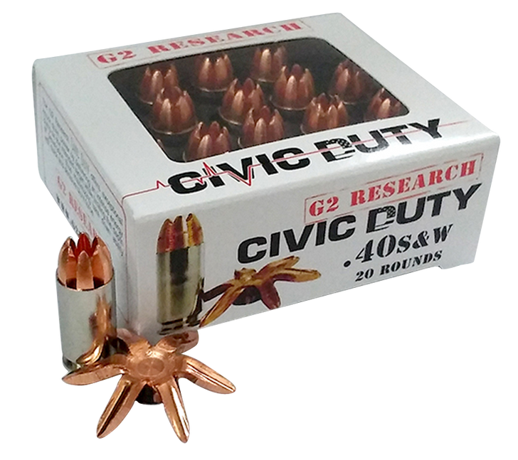 G2 Research Civic Duty, G2r        40s&w     Civic Duty              20/25