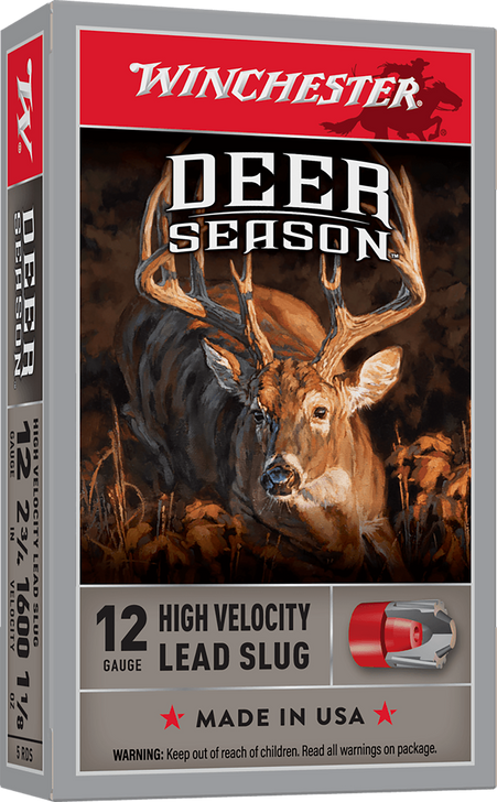 Winchester Deer Season XP 12 Gauge 1 1/8 Oz 2.75in - Shotgun Ammo - 5RD Box - X12DS
