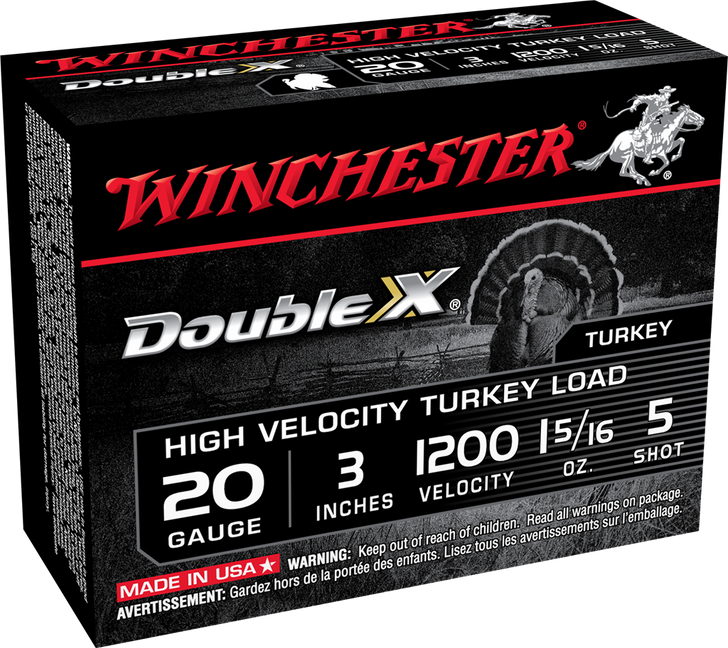 Winchester Ammo Double X, Win Sth2035  Suprm-hv Trk 20 3in 5sh 15/16   10/10