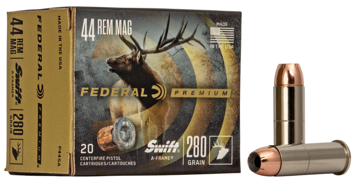 Federal Premium, Fed P44sa          44mg    280 Swafr         20/10