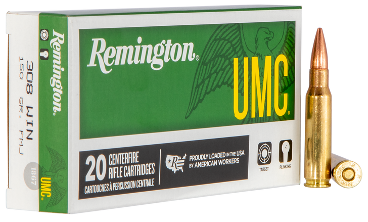 Remington Ammunition Umc, Rem 23715 L308w4    Umc 308        150 Mc    20/10