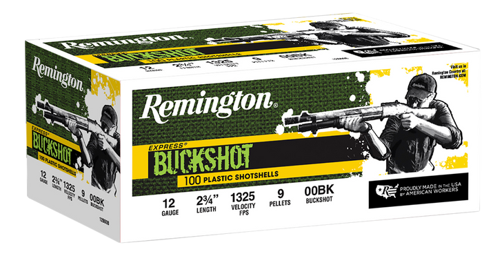 Remington Ammunition Express, Rem 20413 12b00b     12    00  Buck         100/02