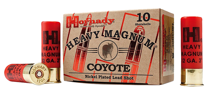 Hornady Heavy Magnum, Horn 86224 12ga 00 Nkl       Hvy Mag Coyote  10/10