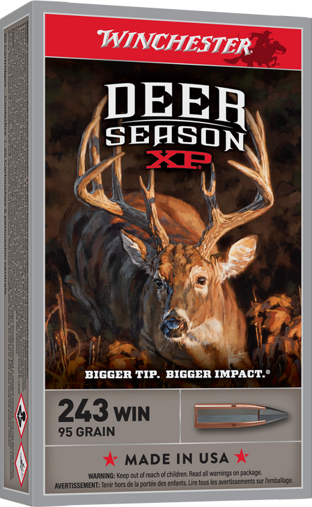 Winchester Ammo Deer Season, Win X243ds          243      95 Ep Deer      20/10