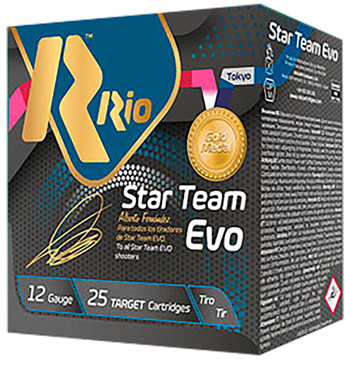 Rio Ammunition Star Team Evo, Rio St2875     Team Evo 28 12 2.75 7sht  1oz 25/10