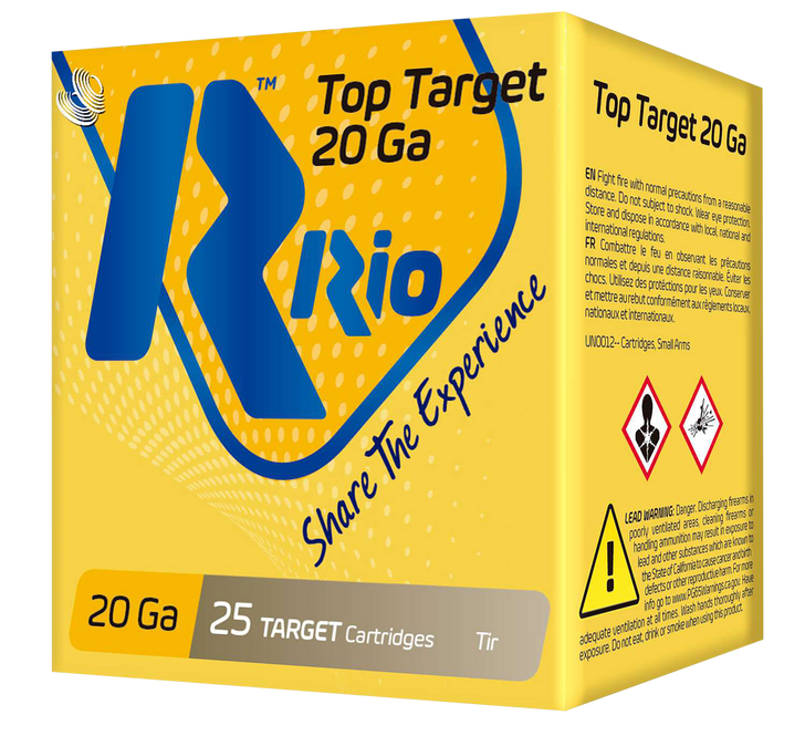 Rio Ammunition Top Target, Rio Tt209      Top Trgt    20      9sht  7/8 25/10