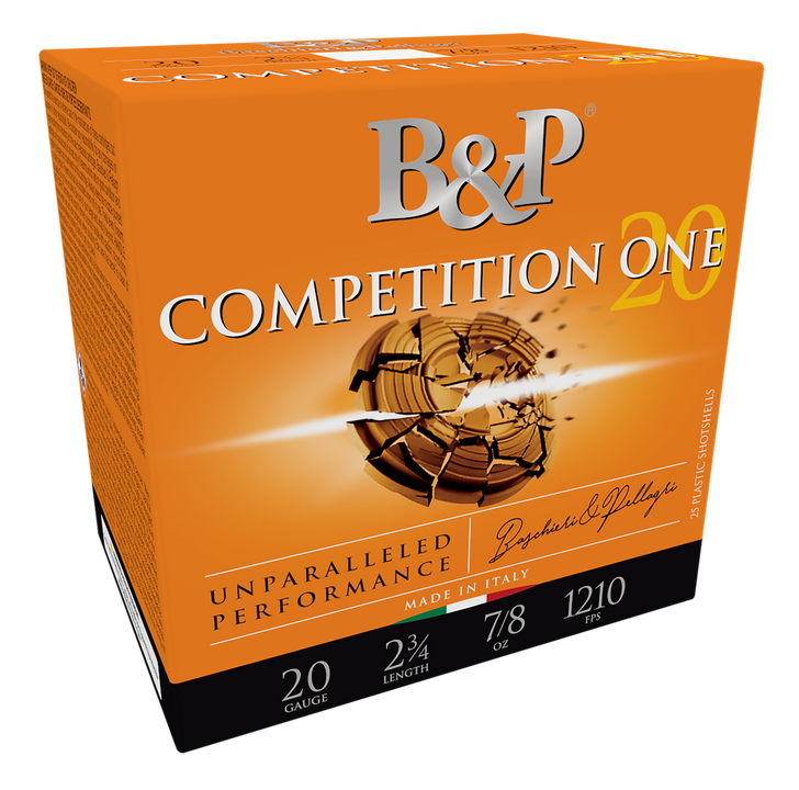 B&p Ammunition Competition One, B&p 20b78cp8  Competition One 20g 7/8oz 8    25/10