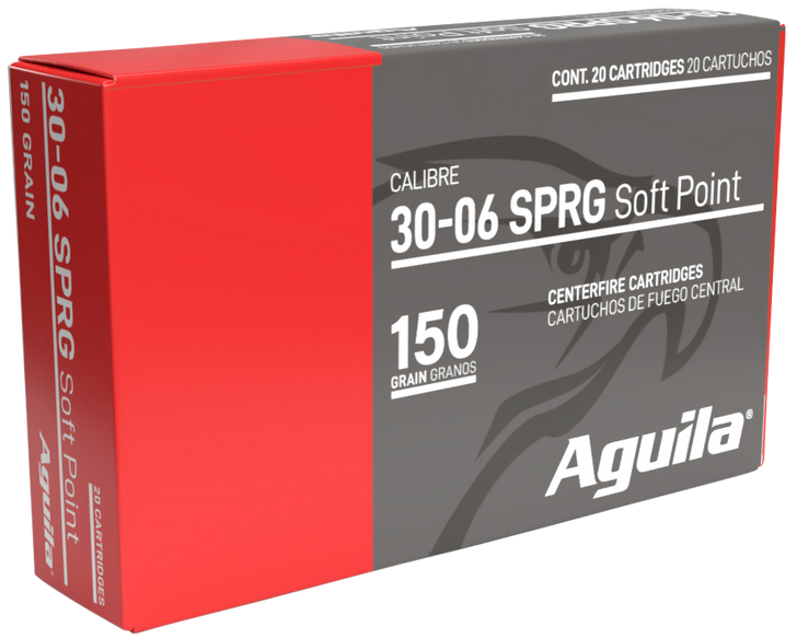 Aguila Rifle 30-06 Springfield 150gr SP - 8108AG - 20rd