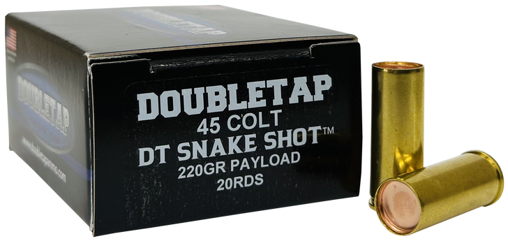 DoubleTap SnakeShot 45 Colt 220gr #9 Shot with Hardcast Full Wadcutter - 45CSSS2 - 20rd