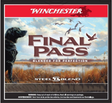Winchester Ammo Final Pass, Win Fp123bb15  12g 3 Hs 1-1/4 Bb & 1.5 Blnd  25/10