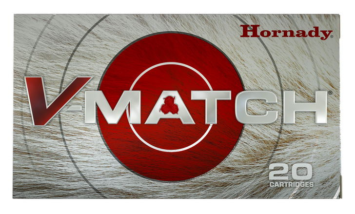 Hornady V-match, Horn 81424  Vmatch  25 Crd    95 Eld-vt      20/10