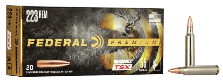 Federal Premium, Fed P223s          223      55 Brvshk        20/10