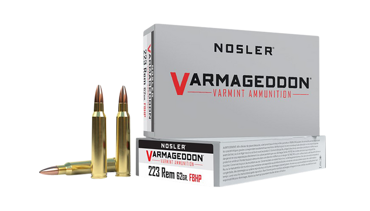 Nosler Varmageddon, Nos 40223             223  62 Fbhp           20/20