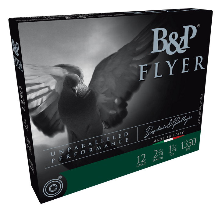 B&p Ammunition Competition Flyer, B&p 12b14ph7  Pigeon Hvy 12 2.75 7sht 1-1/4  10/10