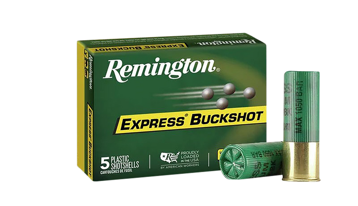 Remington Ammunition Express, Rem 20408 12hb000    12   000  Buck 3in       5/50
