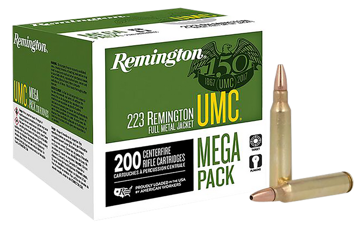 Remington Ammunition Umc, Rem 23775 L223r7a   Umc 223 Mega    45 Jhp   200/4
