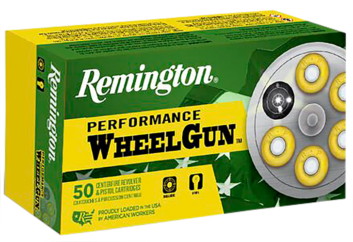 Remington Ammunition Performance Wheelgun, Rem 22340 Rpw45c   Wheelgun 45lc   250lrn    50/10