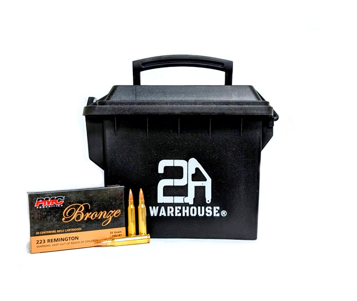 PMC .223 Rem  55GR FMJ - 223A - 260RD Can - Ships FREE