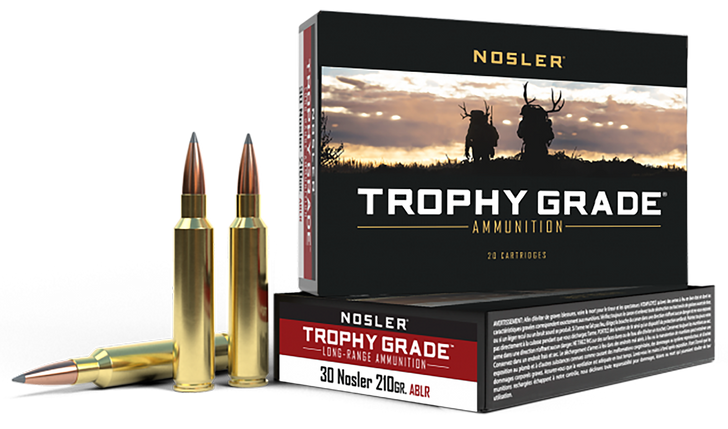 Nosler Trophy Grade, Nos 60118    30 Nos       210 Accubond Lr    20/10