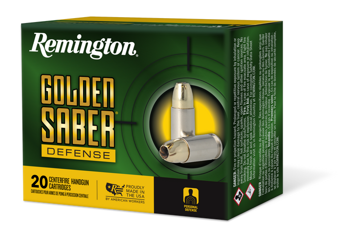 Remington Ammunition Golden Saber, Rem 27607 Gsd40swa   40sw    165 Bjhp        20/25