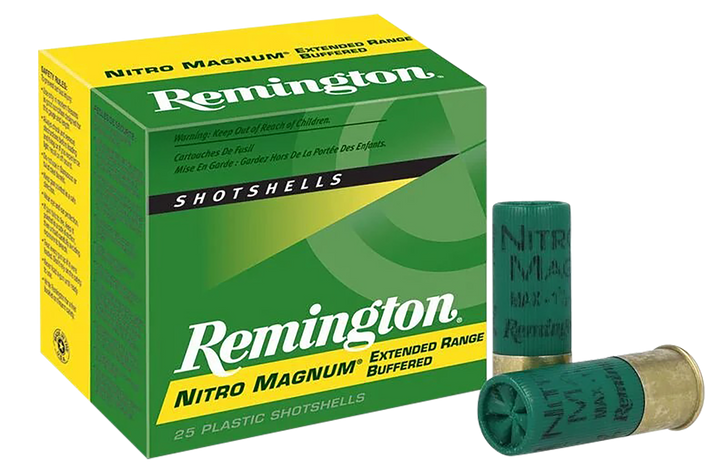 Remington Ammunition Nitro Magnum, Rem 26684 Nm12h4 Nit Mg Upl 12 3in 4sh 1-7/8 25/10