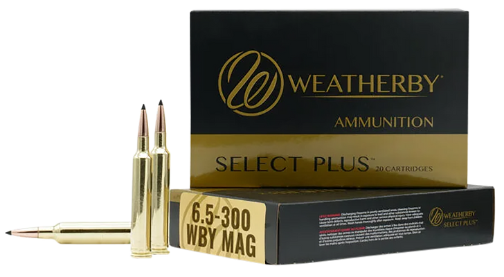Weatherby Select Plus, Wthby R653156eh    6.5-300 156 Berger Eol    20/10