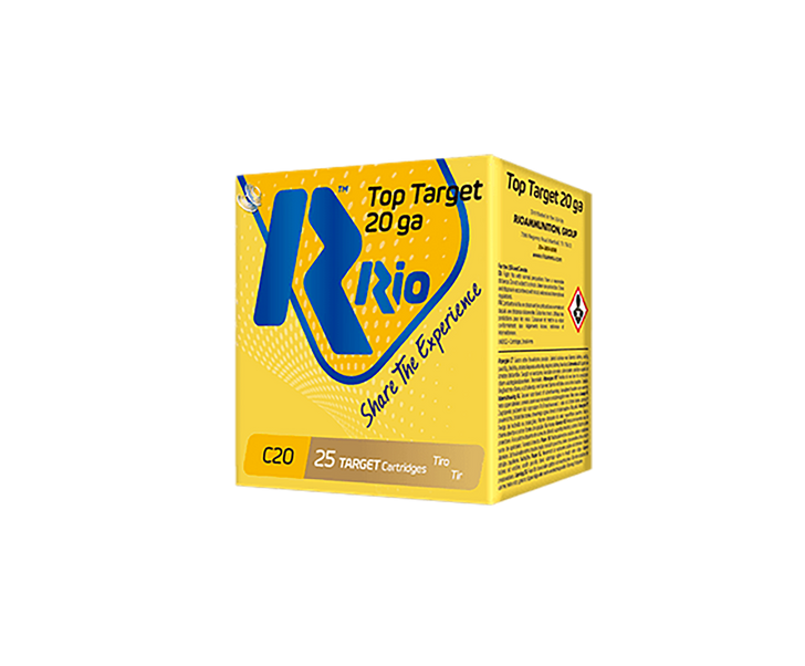 Rio Ammunition Top Target, Rio Tt2075     Top Trgt    20 2.75 7.5sht    25/10