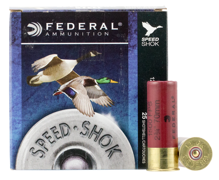 Federal Speed-shok, Fed Wf1454     Spdshk    12 2.75 4sht   11/8 25/10