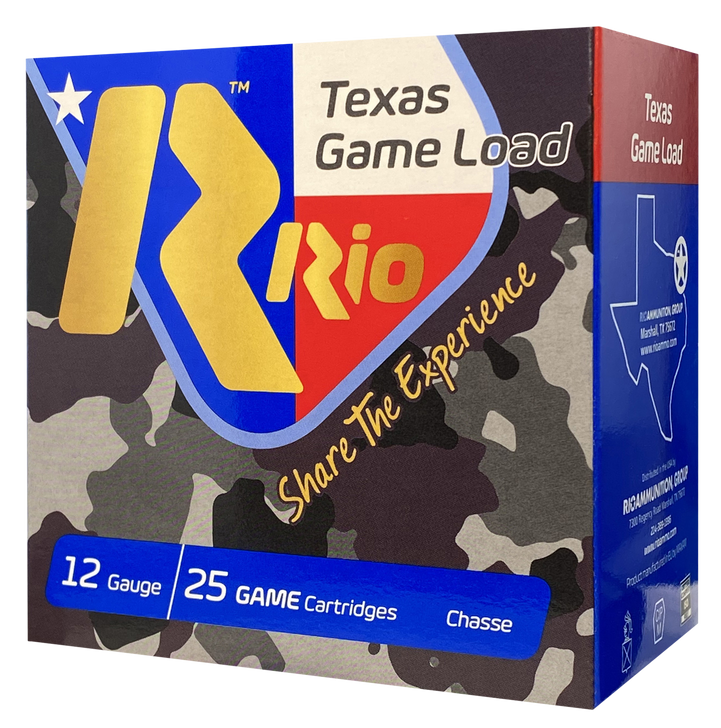 Rio Ammunition Texas Game Load, Rio Tghv366   Game Load 36 12 2.75 6sht 11/4 25/10
