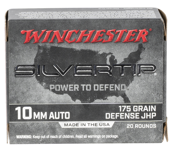 Winchester Ammo Super X, Win W10mmst         10mm    175 Sthp         20/10