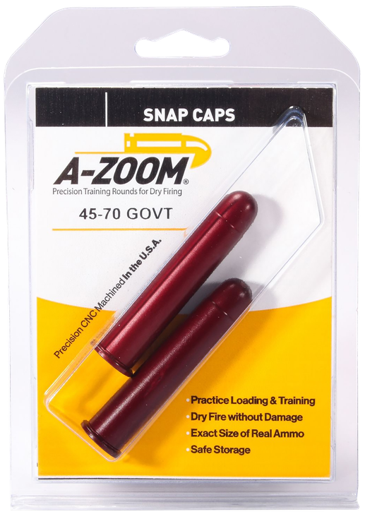 A-zoom Rifle, Azoom 12231      Snap Caps 45-70               2pk
