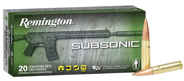 Remington Ammunition , Rem 28430  S300aac4 300 Aac Blackout 220gr  20/10
